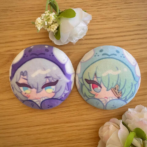 Plush Buttons