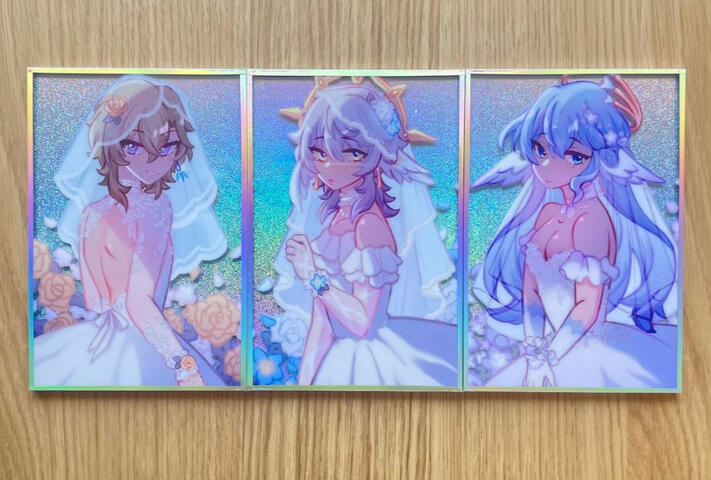 Acrylic shikishi prints Acrylic shikishi prints